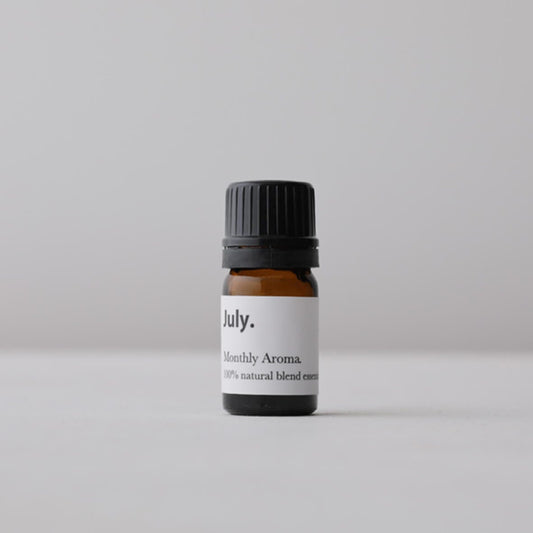 マンスリーアロマ7月 / July.  essential oil.精油 5ml - 誕生月のアロマオイル